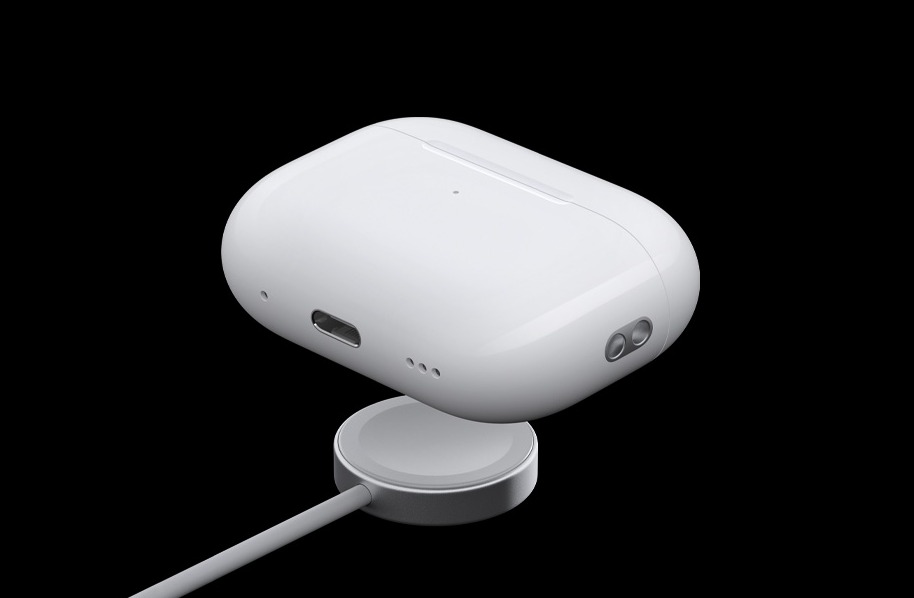 Bluetooth-гарнiтура Apple AirPods Pro 2nd Gen with MagSafe Charging Case USB-C White (MTJV3T)_EU