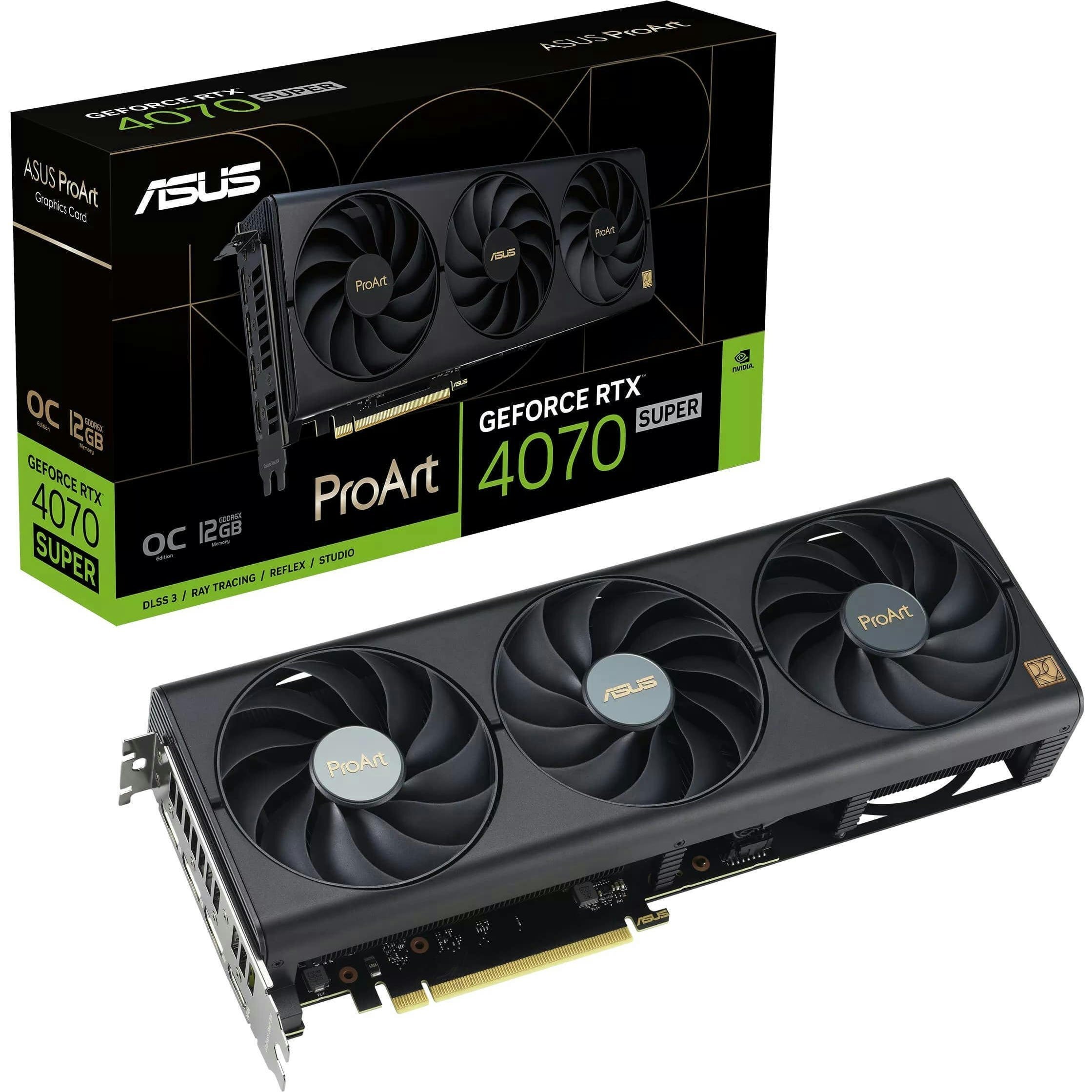 Відеокарта GF RTX 4080 Super 16GB GDDR6X ProArt OC Asus (PROART-RTX4080S-O16G)