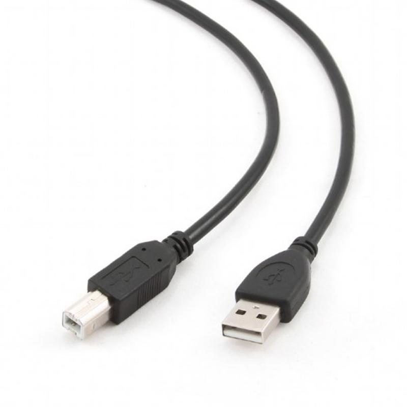 Кабель Cablexpert (CCP-USB2-AMBM-1M) USB2.0 A - USB В, 1м, чорний