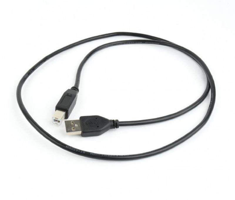 Кабель Cablexpert (CCP-USB2-AMBM-1M) USB2.0 A - USB В, 1м, чорний