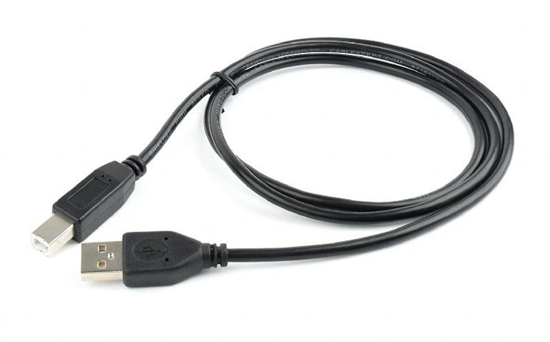 Кабель Cablexpert (CCP-USB2-AMBM-1M) USB2.0 A - USB В, 1м, чорний