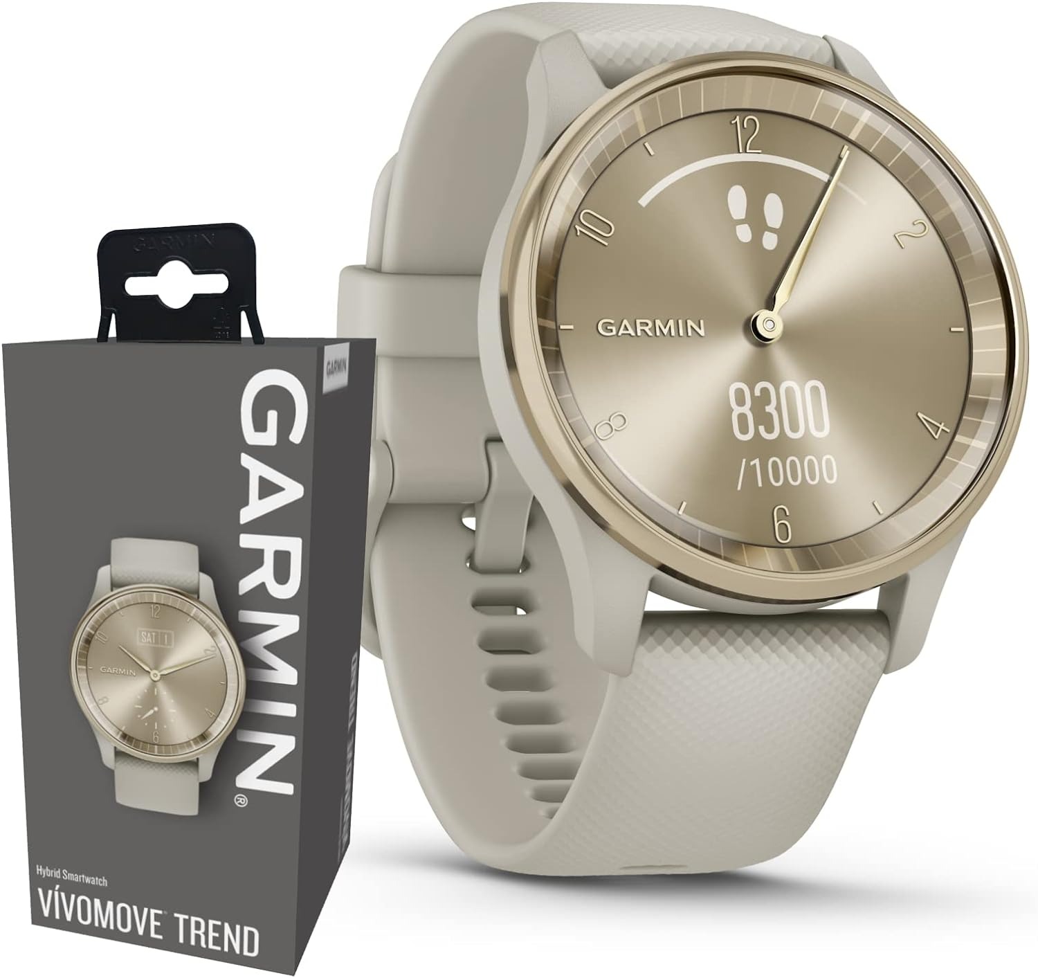 Смарт-годинник Garmin Vivomove Trend French Gray (010-02665-02)