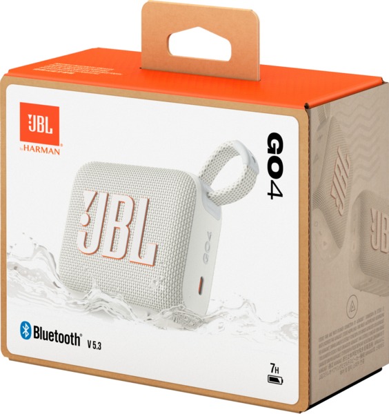 Акустична система JBL GO 4 White (JBLGO4WHT)