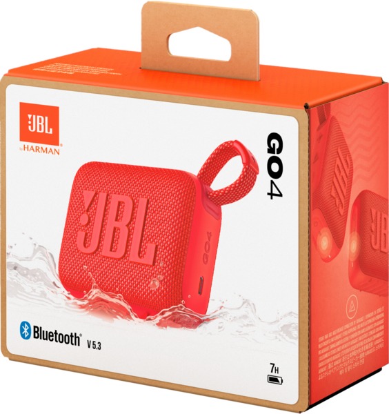 Акустична система JBL GO 4 Red (JBLGO4RED)