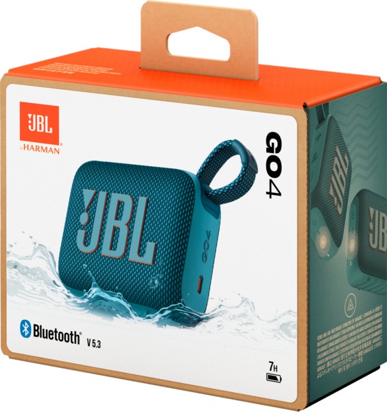 Акустична система JBL GO 4 Blue (JBLGO4BLU)