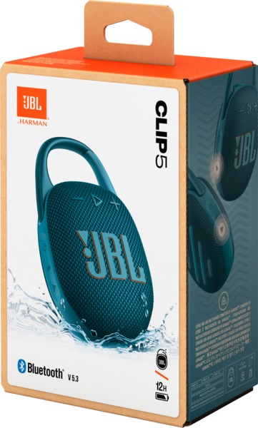 Акустична система JBL Clip 5 Blue (JBLCLIP5BLU)