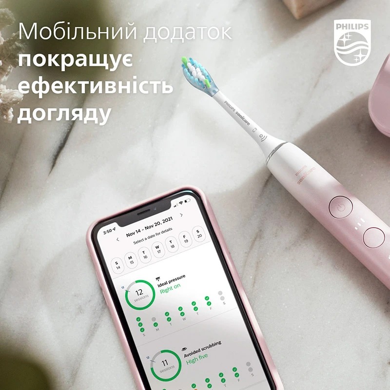 Зубна електрощітка Philips Sonicare HX9911/84