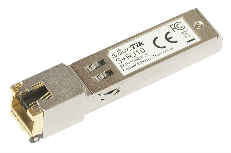 Модуль SFP Mikrotik S+RJ10 (SFP+ to RJ-45, 10G)