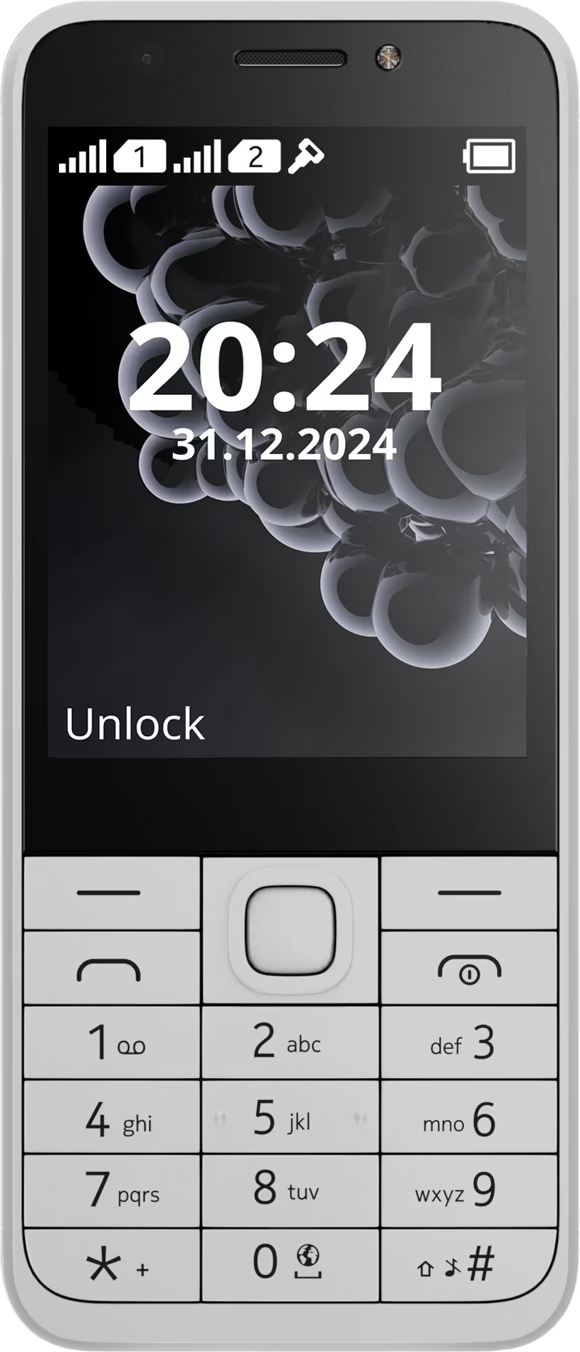 Мобiльний телефон Nokia 230 2024 Dual Sim White