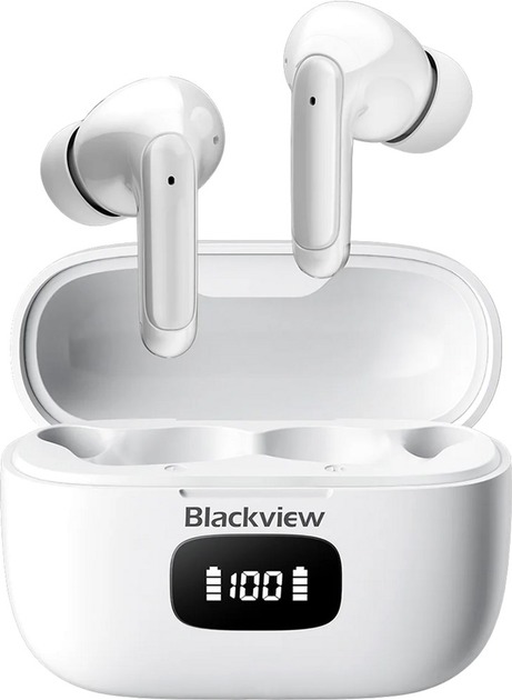 Bluetooth-гарнітура Blackview TWS AirBuds 8 White (6931548315971)