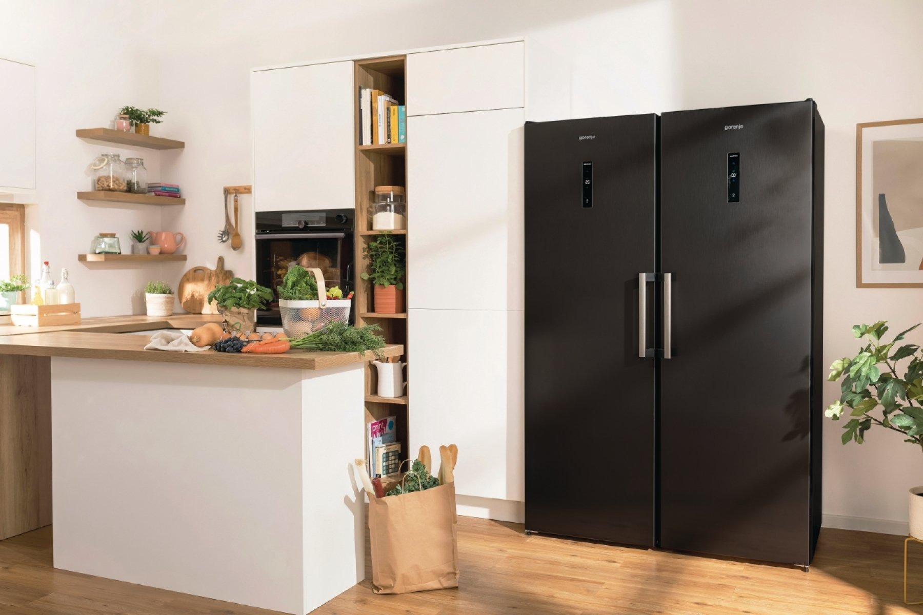 Морозильна камера Gorenje FN619EABK6 Морозильна камера Gorenje FN619EABK6