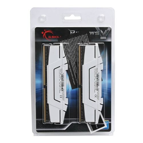 Модуль пам`ятi DDR4 2x16GB/3600 G.Skill Ripjaws V White (F4-3600C18D-32GVW)