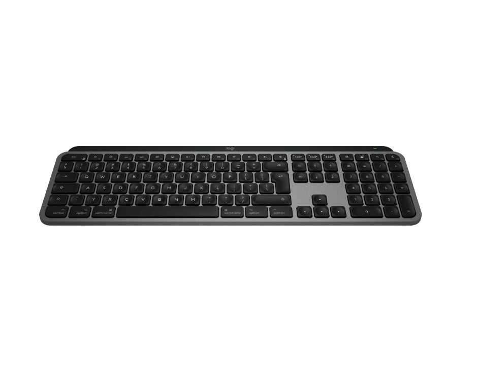 Клавiатура бездротова Logitech MX Keys S for Mac Space Grey (920-011637)