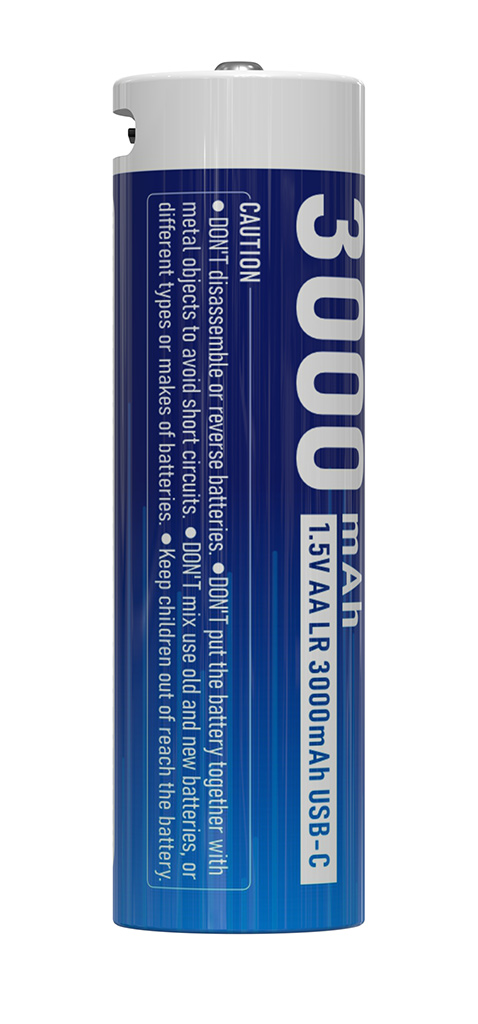 Акумулятор XTAR AA/HR06 Li-ion USB-C 3000 mAh 4 шт.