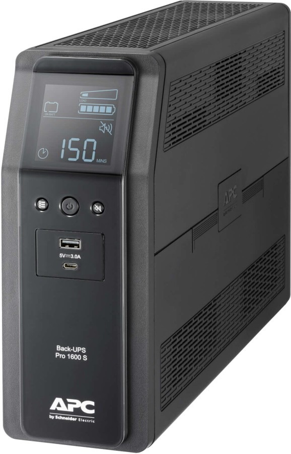 Джерело безперебійного живлення APC Back-UPS Pro S 1600VA/960W USB, 6+2 C13 (BR1600SI)