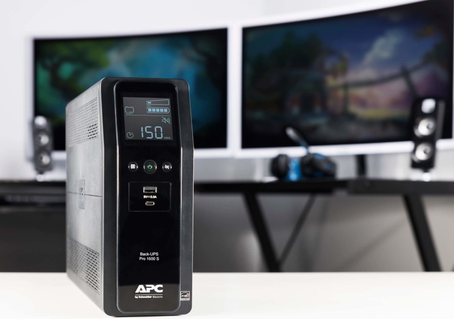 Джерело безперебійного живлення APC Back-UPS Pro S 1600VA/960W USB, 6+2 C13 (BR1600SI)