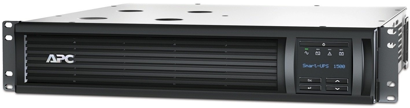 Джерело безперебійного живлення Smart-UPS 1500VA/1000W, RM 2U, LCD, USB, SmartConnect (SMT1500RMI2UC)