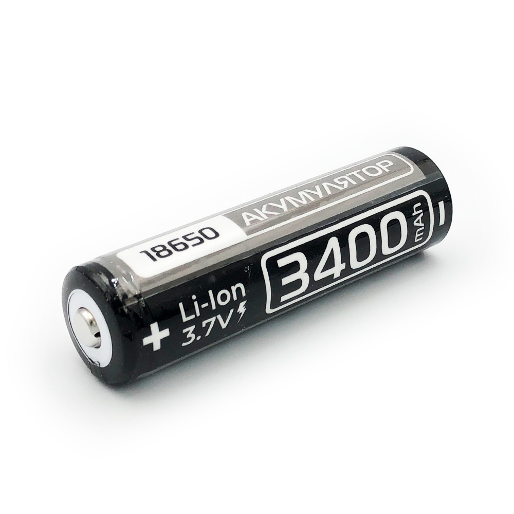 Акумулятор Rablex 18650 Li-Ion 3400mAh (без захисту)