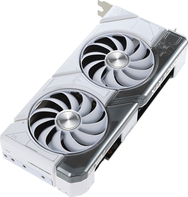 Відеокарта GF RTX 4070 12GB GDDR6X Dual EVO White OC Asus (DUAL-RTX4070-O12G-EVO-WHITE)