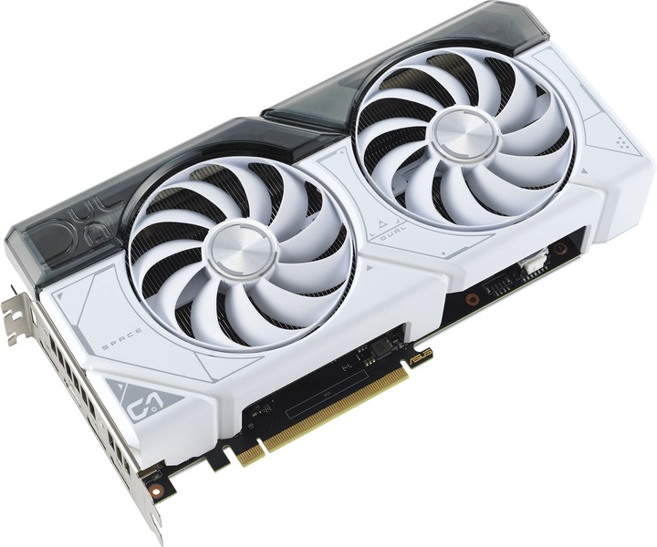 Відеокарта GF RTX 4070 12GB GDDR6X Dual EVO White OC Asus (DUAL-RTX4070-O12G-EVO-WHITE)