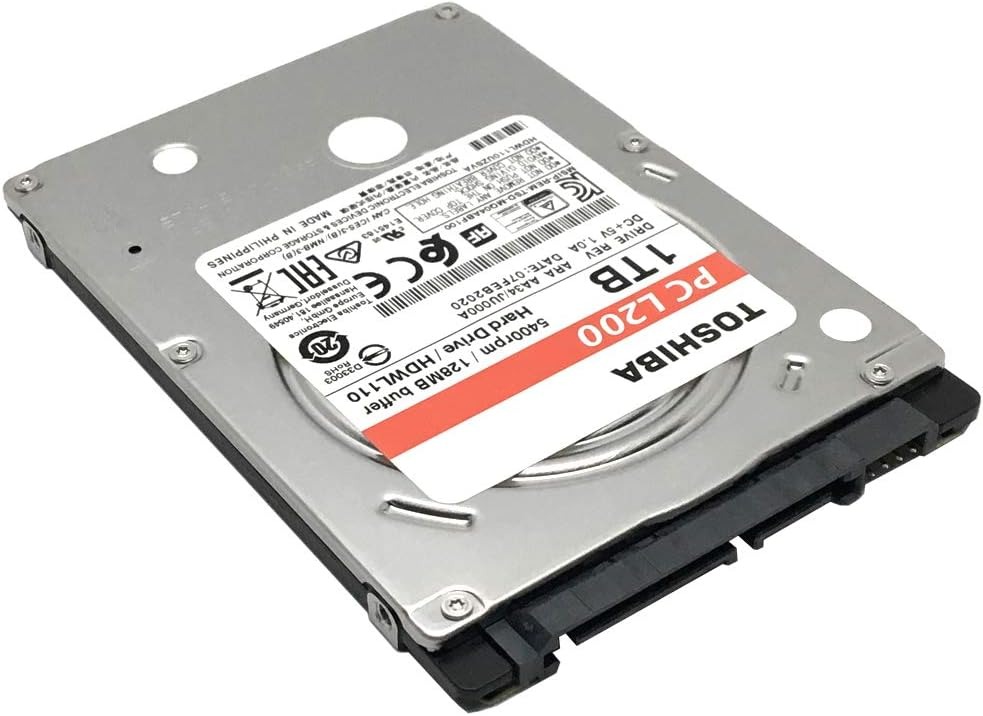 Накопичувач HDD 2.5" SATA 1.0TB Toshiba L200 5400rpm 128MB (HDWL110)_Refurbished