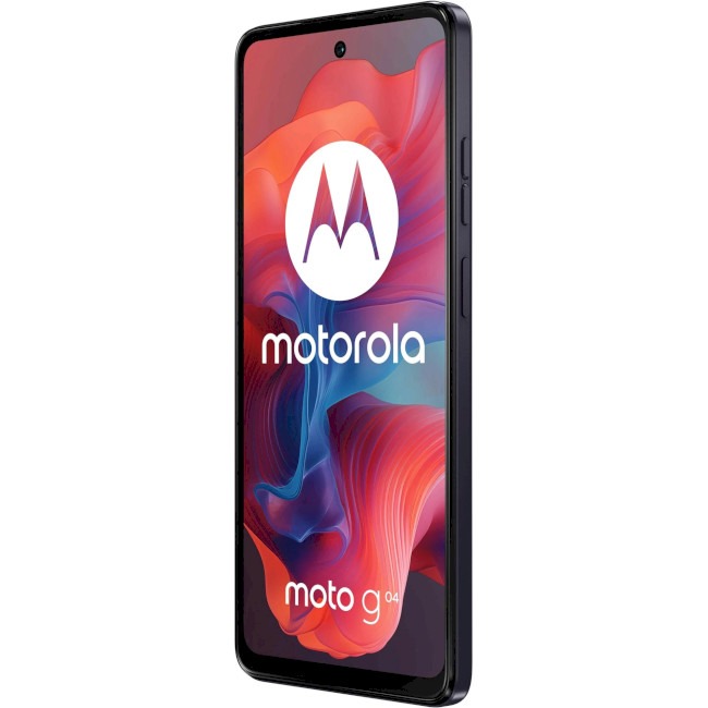 Смартфон Motorola Moto G04 4/64GB Concord Black (PB130020RS)