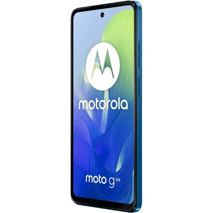 Смартфон Motorola Moto G04 4/64GB Satin Blue (PB130045RS)