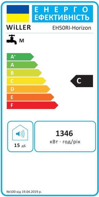 Водонагрівач Willer EH50RI-Horizon