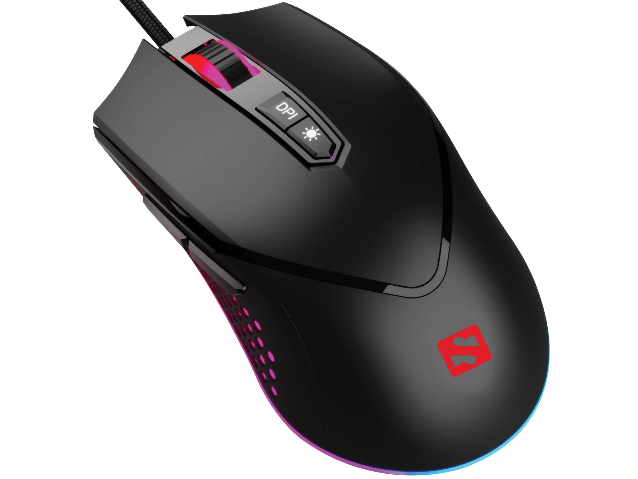 Миша Sandberg Azazinator Mouse 6400 RGB Black (640-20)