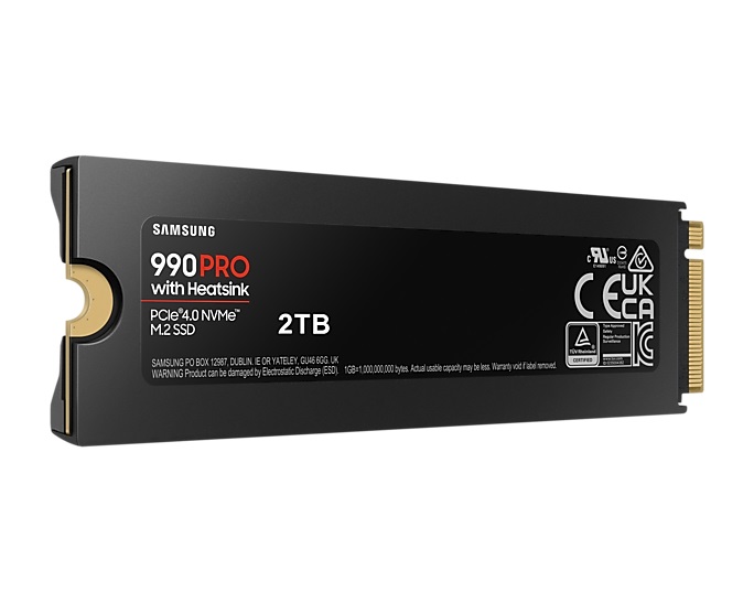 Накопичувач SSD 2TB Samsung 990 PRO M.2 PCIe 4.0 x4 3D NAND (MZ-V9P2T0CW)