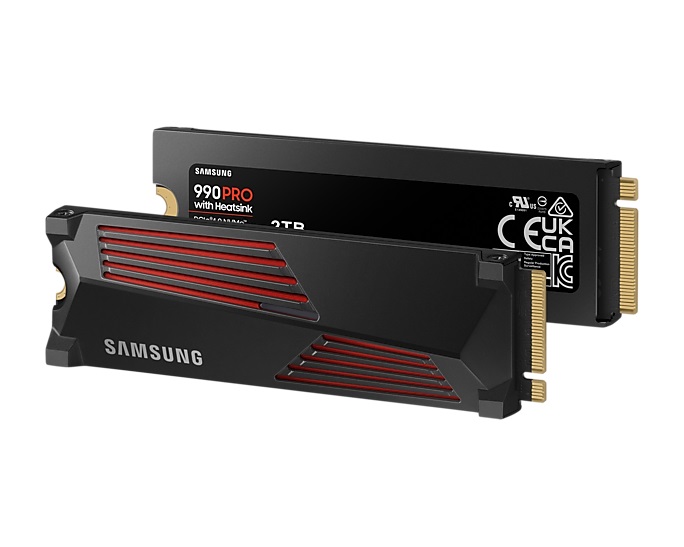 Накопичувач SSD 2TB Samsung 990 PRO M.2 PCIe 4.0 x4 3D NAND (MZ-V9P2T0CW)