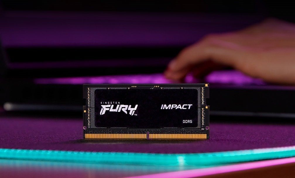 Модуль пам`ятi SO-DIMM DDR5 16GB/6000 Kingston Fury Impact (KF560S38IB-16)