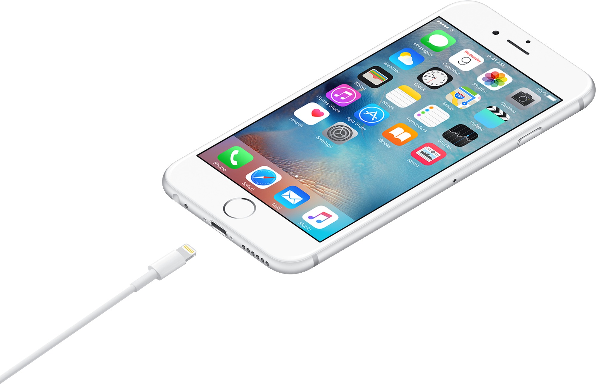 Кабель Apple Lightning - USB (M/M), 1 м, White (MUQW3ZM/A)