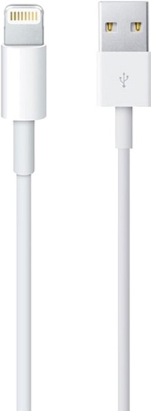 Кабель Apple Lightning - USB (M/M), 1 м, White (MUQW3ZM/A)