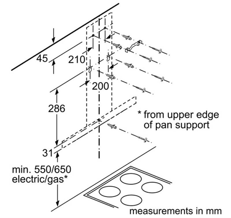 Витяжка Bosch DWB96DM50