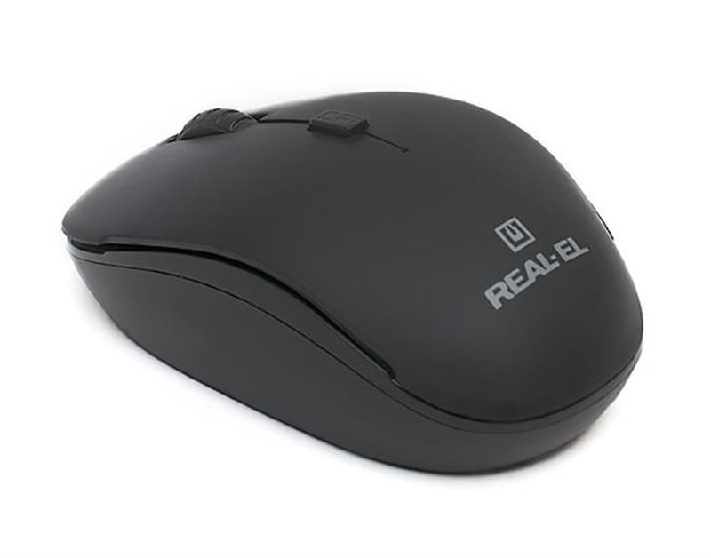 Миша бездротова REAL-EL RM-301 Wireless Black