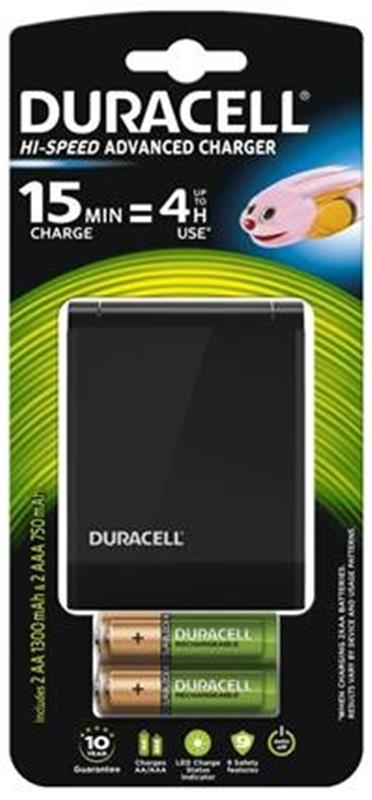 Зарядний пристрій Duracell CEF27 + AA/HR06 NI-MH 1300 mAh BL 2шт + AAA/HR03 NI-MH 750 mAh BL 2шт