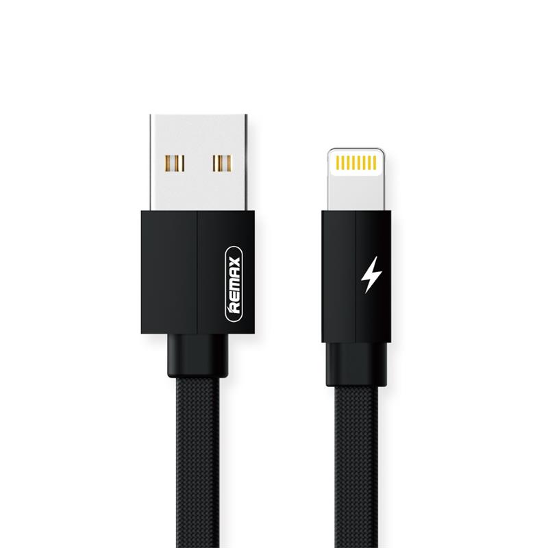 Кабель Remax RC-094i Kerolla USB - Lightning (M/M), 2 м, Black (6954851284680)