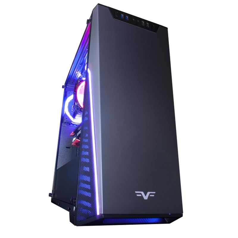 фото Корпус Frime Mark III (MARKIII-U3-GLS-3RGBF-WP)