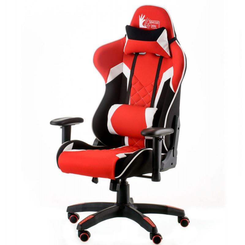 Кресло офисное Special4You ExtremeRace 3 Black/Red (E5630)