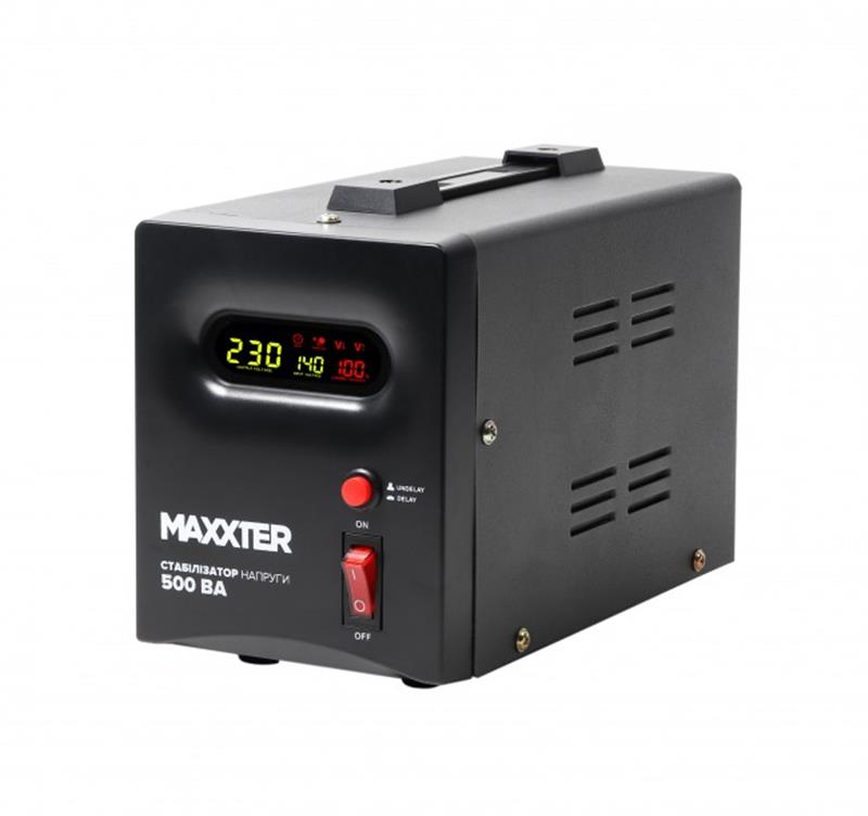 Стабілізатор Maxxter MX-AVR-S500-01 500VA