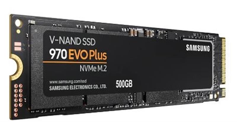 Накопичувач SSD  500GB Samsung 970 EVO Plus M.2 PCIe 3.0 x4 V-NAND MLC (MZ-V7S500BW)