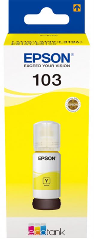 Чорнило Epson (103) L31XX Yellow (C13T00S44A) 65 мл