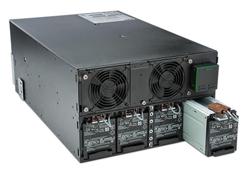 Джерело безперебійного живлення APC Smart-UPS SRT 10000VA, Online, 6хIEC 320 C13, 4хIEC 320 C19, RJ-45, USB, LCD, металл (SRT10KRMXLI)