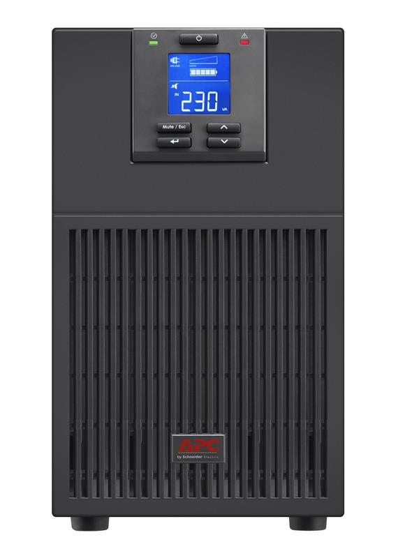 Джерело безперебійного живлення APC Smart-UPS Easy UPS SRV 3000VA 230V, Online, 7 х IEC, USB, LCD, металл (SRV3KI)