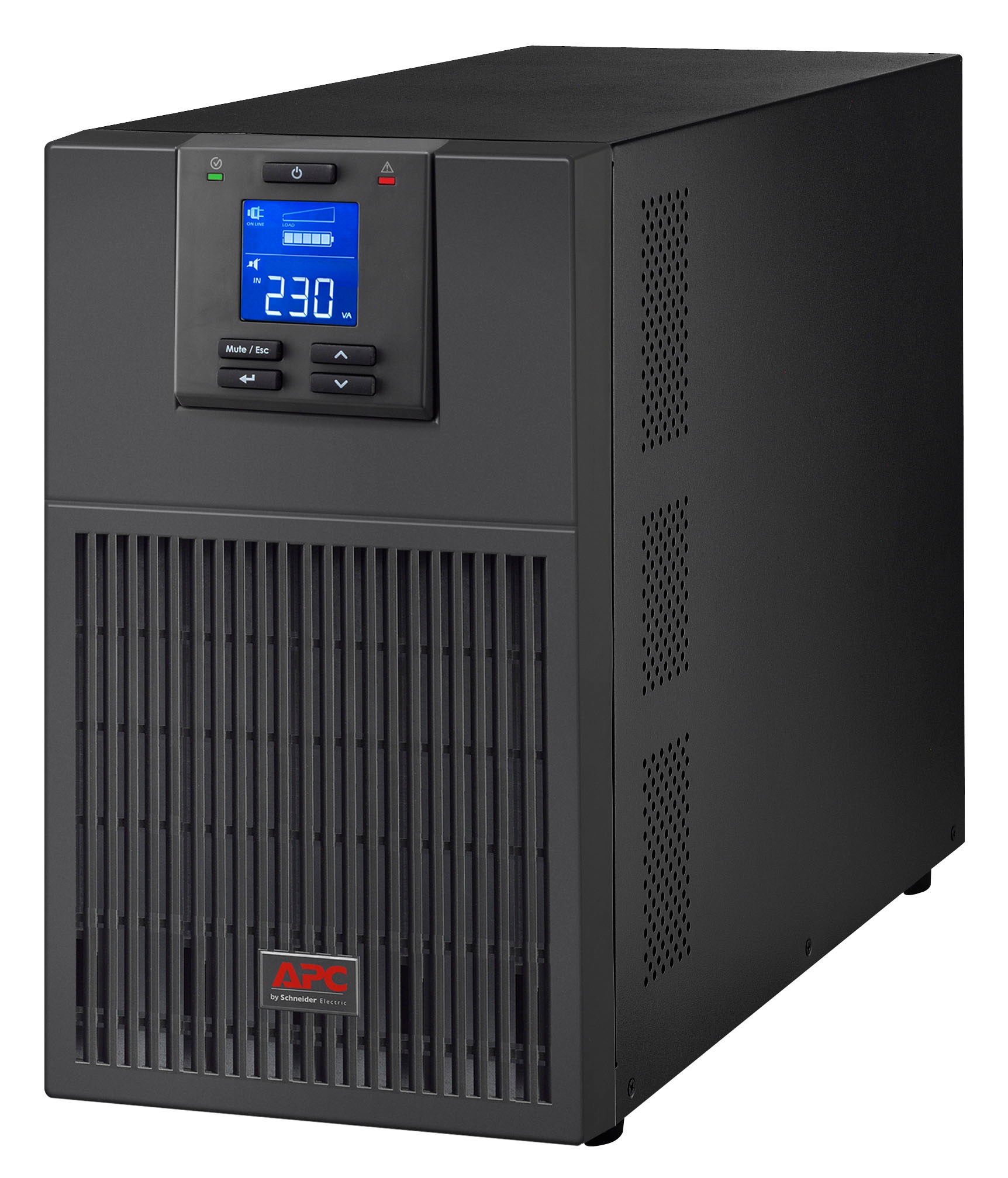 Джерело безперебійного живлення APC Smart-UPS Easy UPS SRV 3000VA 230V, Online, 7 х IEC, USB, LCD, металл (SRV3KI)