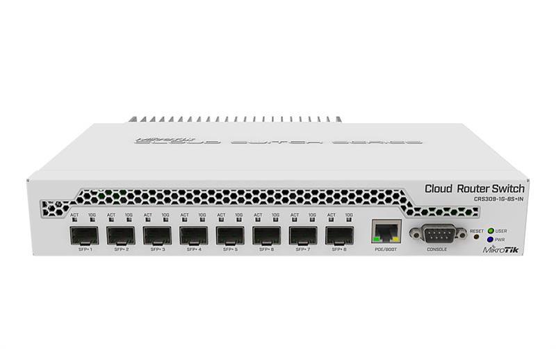 Комутатор MikroTik CRS309-1G-8S+IN