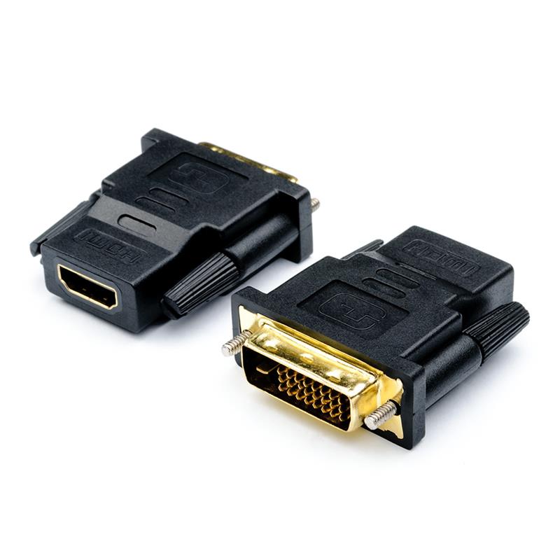 Перехідник Atcom DVI - HDMI (M/F), 24pin, Black (11208)