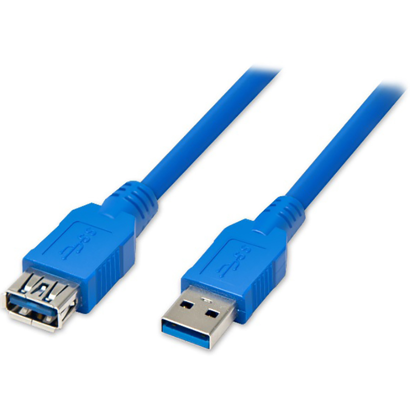 Кабель-подовжувач ATcom USB 3.0 AM/AF 1.8 м синій