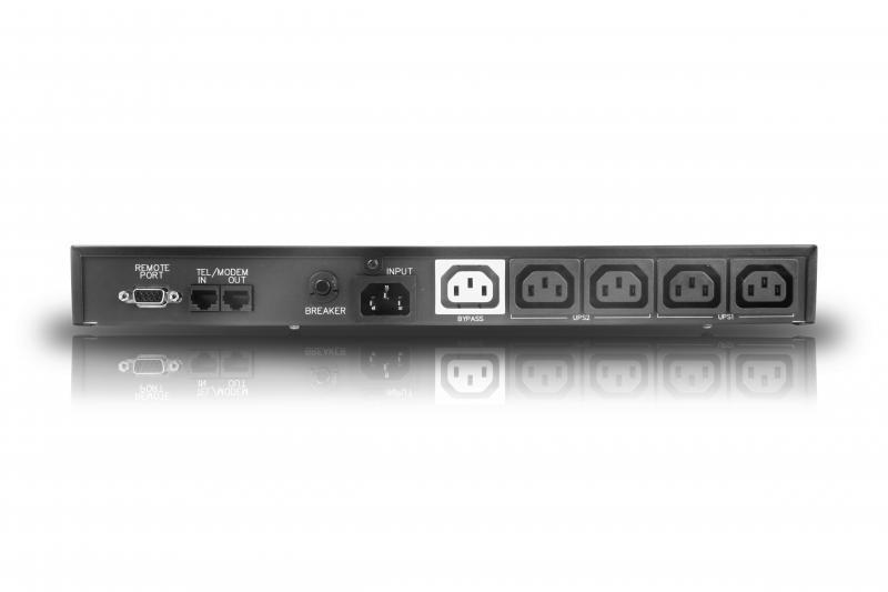 Джерело безперебійного живлення Powercom KIN-1000AP-RM, Lin.int., AVR, 5 х IEC, USB, RJ-11, RJ-45, метал (00210117)